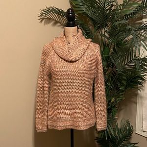 Mirumi Pink Sweater with Gold Threads!